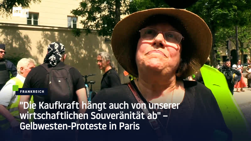 "die kaufkraft hängt auch von unserer wirtschaftlichen souveränität ab" – gelbwesten proteste in paris