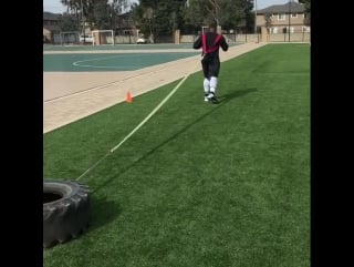 Just a little bit of field work! offseason work! js