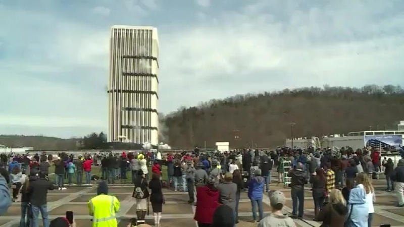 Снос самого большого здания в кентукки (vhs video)