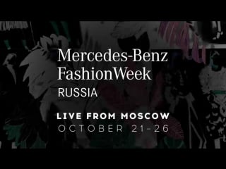 Live mercedes benz fashion week russia