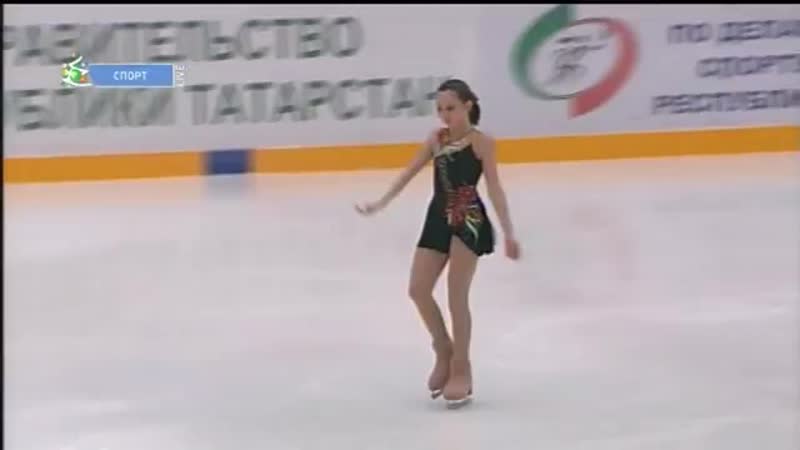 2008 russian nationals ladies sp elizaveta tuktamysheva