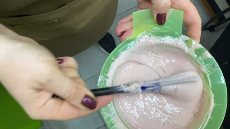 Тонирование блонда