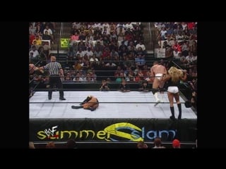 Wwf summerslam 2000 chyna and eddie guerrero vs val venis and trish stratus (wwf intercontinental championship)