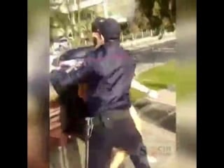 Задержание голого мужика, который прогулялся по сочи 08 02 18