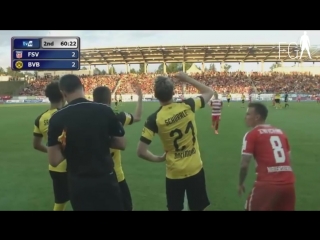 Fsv zwickau vs borussia dortmund (2 2) andrey yarmolenko goal friendly match 14 05 2018