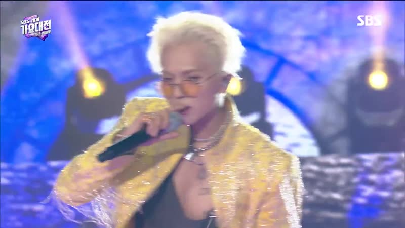 Mino fiance @ 2018 sbs gayo daejun 181225