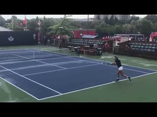 Vika azarenka at practice rogerscup