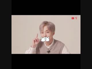 181122 @ lottedutyfree instagram update// et’s play a telepathic game with min seok❓ chicken or pizza, what will xiumin pick?