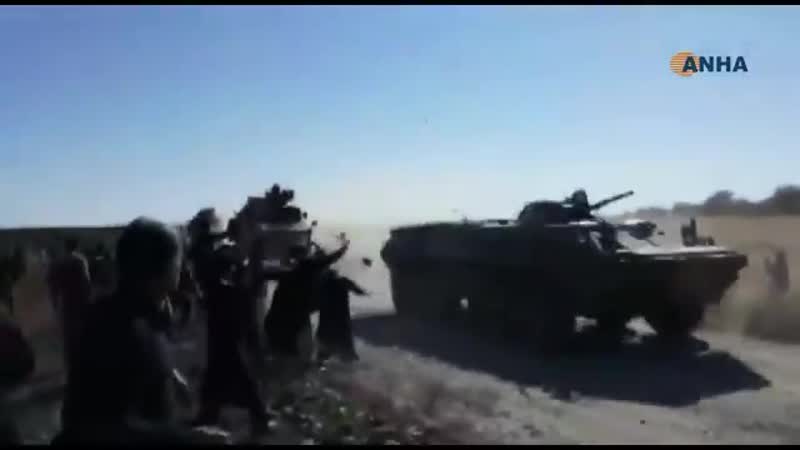 Как курды встречают россиян в сирии