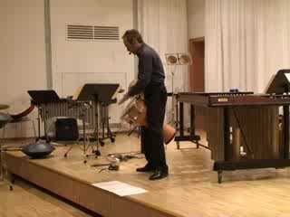 Nebojsa jovan ziovic playing at musikhochschule in würzburg