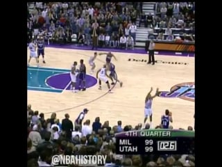 Let's celebrate with this memorable buzzer beater from 2000 in utah