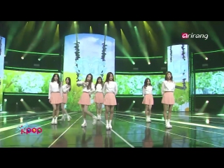 |150410| lovelyz's simply k pop comback stage «hi~»