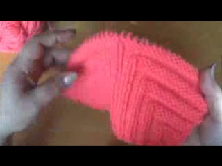 Молодые шапочка спицами эльф baby hat knitting elf low