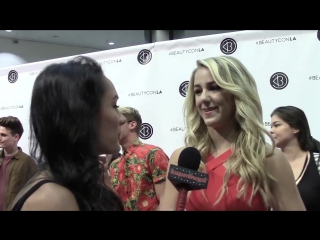 Chloe lukasiak interview with alexisjoyvipaccess at beautycon la