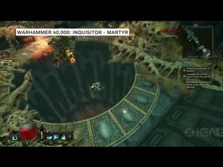 Warhammer 40k inquisitor martyr gameplay demo ign live gamescom 2015