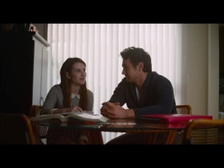 'palo alto' exclusive emma roberts and james franco get a little close during a study session