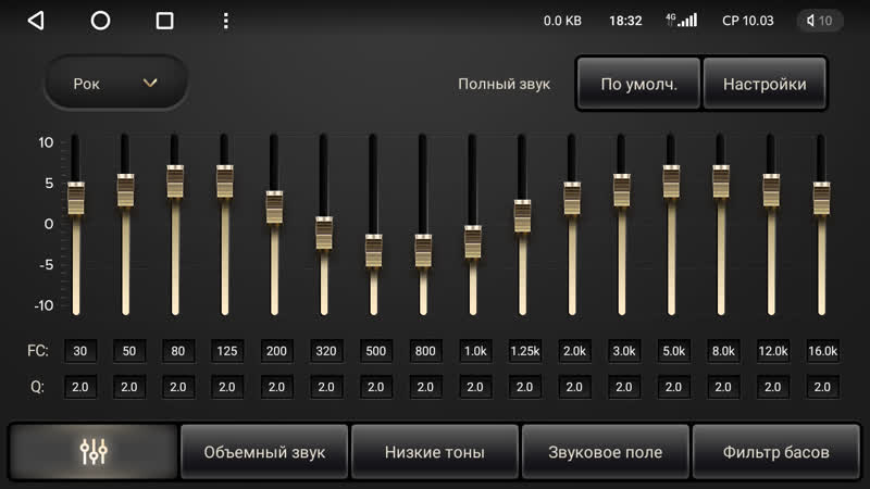 Грамотная настройка звука в teyes cc3 эквалайзер, баланс, тональность
