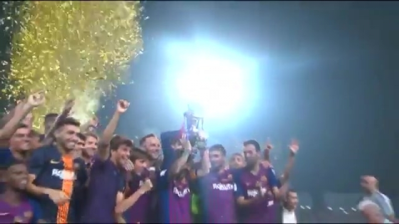 «барселона» выиграла суперкубок испании