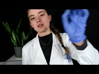 [madi asmr] asmr doctor fixes your sleep roleplay! examining you, latex gloves, soft spoken