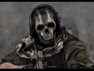 The ghost of verdansk, digital drawing animated this drawing and animation took me about 14h of work modern warfare