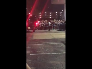 [fancam] 160703 енджэ покидает rosemont theatre @ flyinchicago