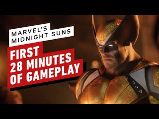 Marvels midnight suns the first 28 minutes of gameplay