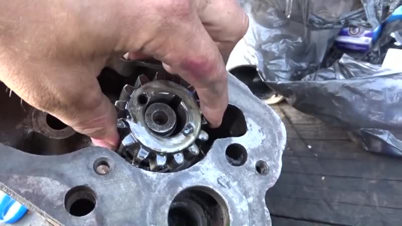 Сборка пд 10у (пускача) для экскаватора эо 2621 часть 2