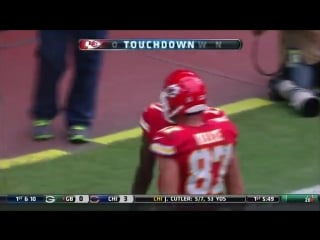 Chiefs alex smith to travis kelce for 42 yard td