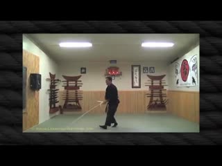 Ninjutsu weapon kyoketsu shoge part 1 (spins, grapples, targeting)