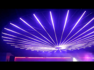 Dmx led strip by sirs e installed at shine club mcallen tx