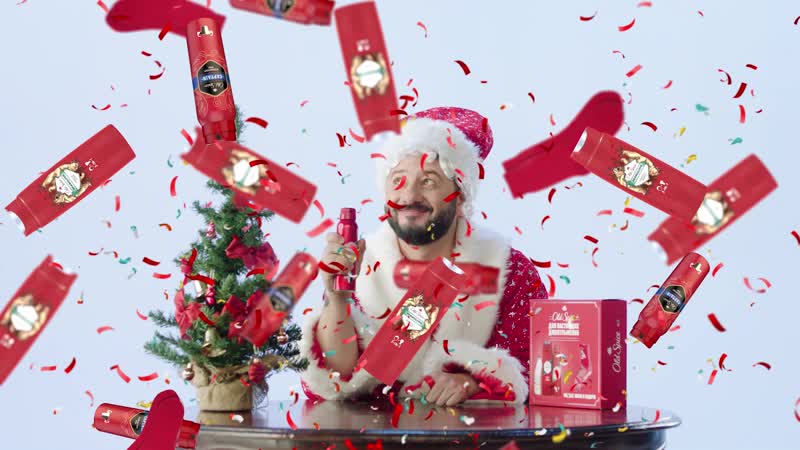 Old spice новый год хлопушка