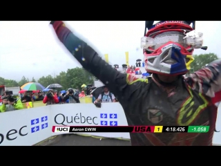 Incredible ride aaron gwin / mont sainte anne