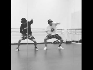 [2015 06 15] инсуграм "как только приехал в токио сразу на треню! young thug #check #bounce #dance #stussy #братьякан давай сд