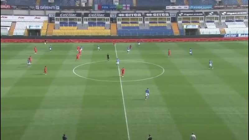 Angel gomes with a brace vs italy u20