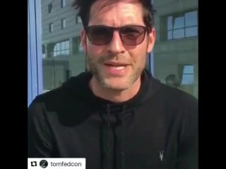 Repost @tomfedcon any lucifer fans here @fedconevents at magiccon lucifer luciferonfox tomellis renewlucifer @tomellis17