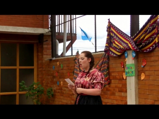 Augsburg college students dancing in guatemala