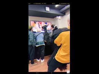 It looks like the tv in their practice room wasn’t working and displayed everything upside down so while the staff tried to fix