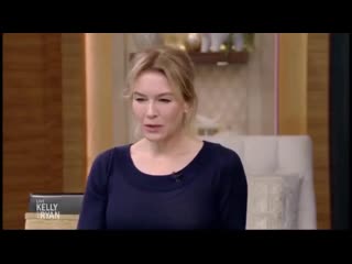 2019 renee zellweger on live with kelly and ryan