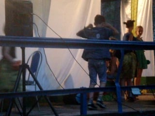 Санёк отжигает