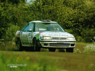 Subaru legacy rs (1992, 300bhp, colin mcrae car by prodrive) scotland