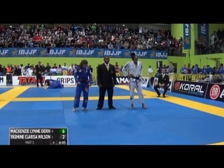 Mackenzie dern vs yasmine wilson 2016 ibjjf europeans