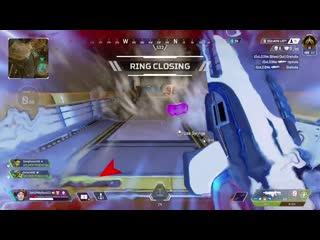 Got a sweet 1 v 6 with horizon in ranked right after it ended i died sandwiched between two enemy squads (peep the performance