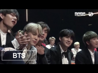 161202 bts in the artist zone (reaction to gallant) @ mpd
