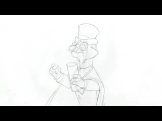 Pencil test kristof serrand american tail fievel goes west