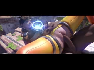 Overwatch (porno, gif, 3d, 18+, порно, гиф, 3д, hentai)