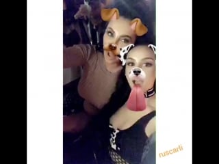 Carli babel via snapchat