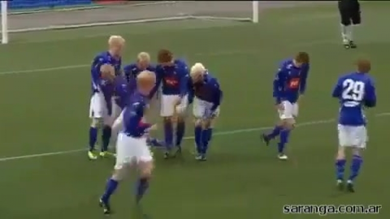 Празднование гола в ирландии