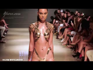 The black tape project gold slingshot sling bikini micro thong model sexy lingerie hot body микробикини боди секси купальник
