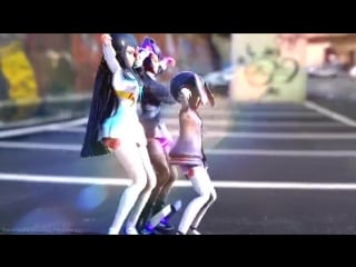 [3d futanari mmd] samba de amigo