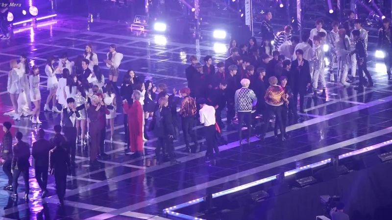 171225 blackpink ending cut @ sbs gayo daejeon